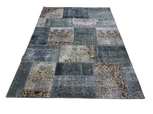 Turkish patchwork rug - rug, ,