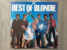 DEBBIE HARRY BLONDIE SIGNED THE BEST OF BLONDIE AUTOGRAPHED CD LEGEND..REAL