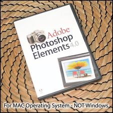 MAC Adobe Photoshop Elements 4 Disc Digital software PLEASE READ  YEAR
