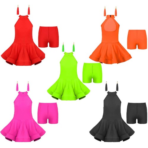 Girls latin dance tutu - dance,