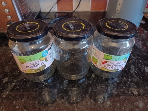 Empty large jars for - empty,