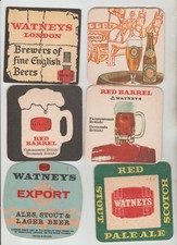 6x different  WATNEYS EXPORT