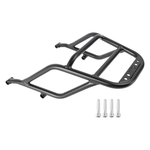 Black rear luggage rack - rear,