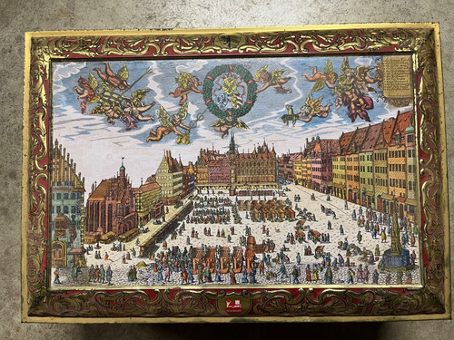 Vintage otto schmidt tin - vintage, box