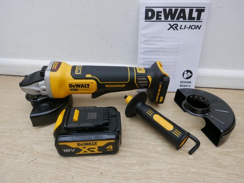Dewalt dcg406 18v 125mm - 18v, 5"