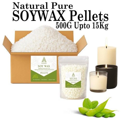 Soy wax pellets candle making - candle,