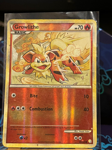 Pokémon tcg growlithe 123 - pokémon,