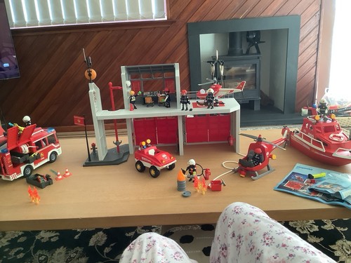 Playmobil 9462 fire station - playmobil,