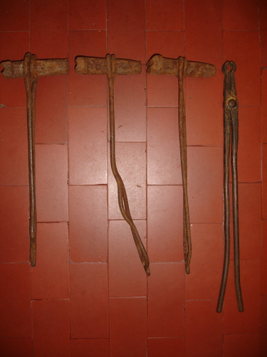 Vintage blacksmith tools 3 - vintage, ~
