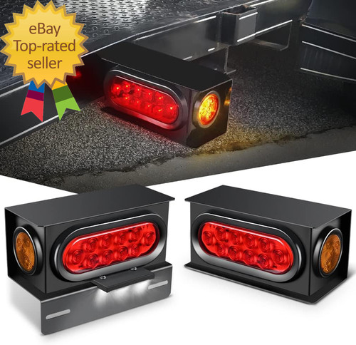 2pcs steel trailer light - 2pcs,