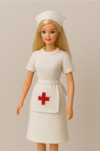 Knitting pattern only barbie - pattern, only-