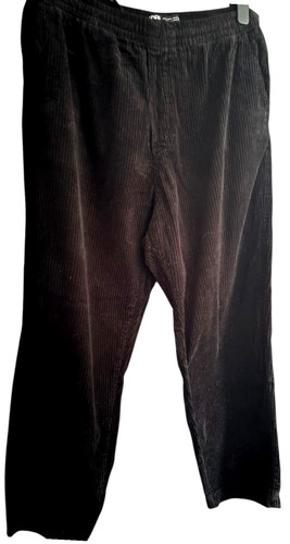 Zara men black corduroy - xl,