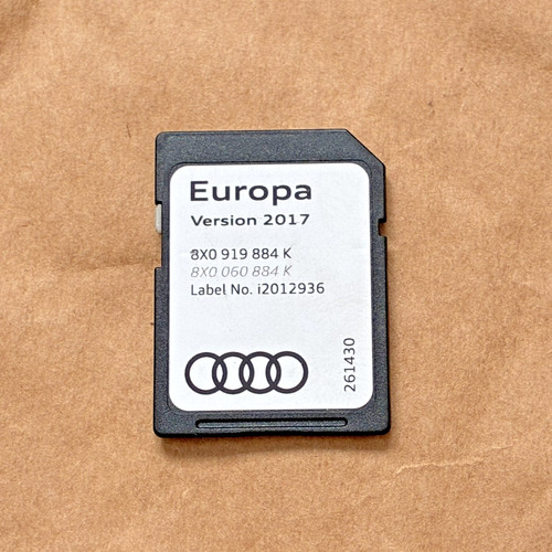 Genuine audi sat - nav, a7