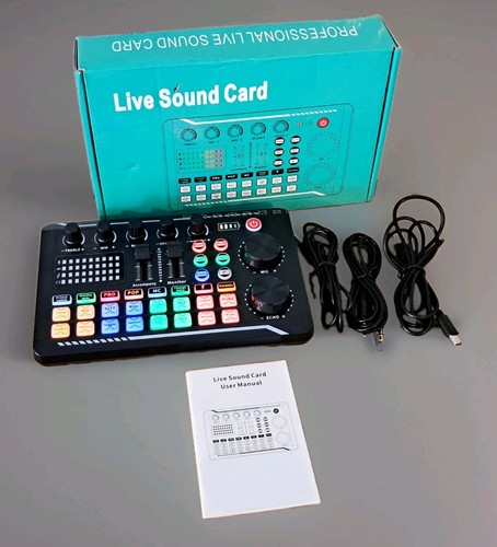 Live sound card mixer audio - sound,