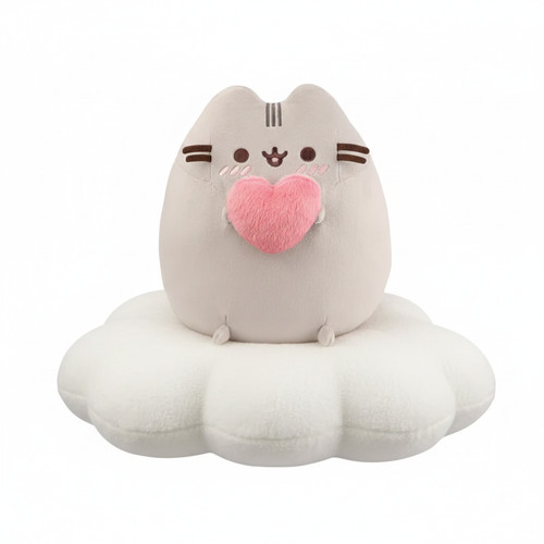 Pusheen with heart - heart, toy