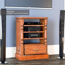 Media Cabinet Solid Mahogany