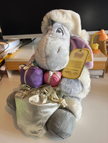 Disney store eeyore plush - disney,