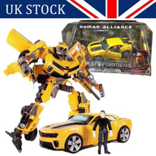 TRANSFORMER BUMBLEBEE ROTF HUMAN ALLIANCE ROBOT CAR-SAM WITWICKY FIGURE KIDS TOY