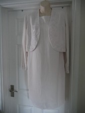 Mother of the Bride Outfit Dress Jacket Size 14 Ronald Joyce Ascot Christening