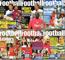 Total Football Magazine Back Issues 2001