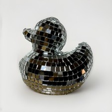 Disco Duck Mirrored Bathroom