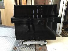Small Black Gloss British Restored Upright Piano Delivered Guaranteed