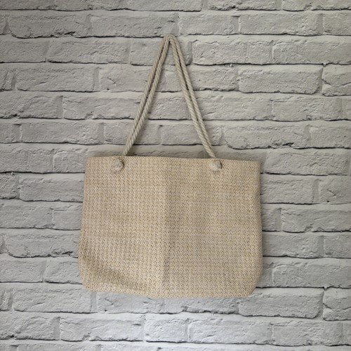 Beige woven wicker - beige,