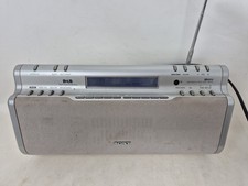 Sony XDR-S1 digital DAB Radio / Alarm Clock Stereo Player Speaker MD Link TESTED