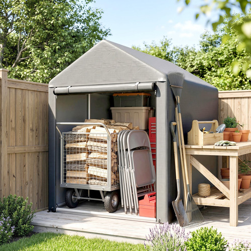8m portable garden - x,