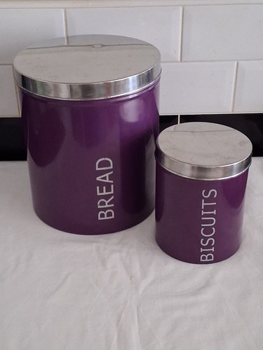 Purple bread bin - purple,