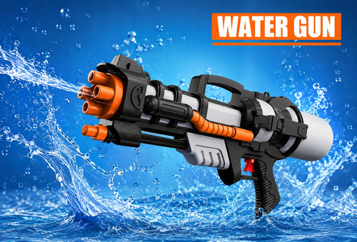 Large water gun - water,