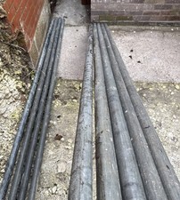 Scaffolding Tubes/Poles Galvanised, 48.3 mm, 5x21ft + 4x13ft. Job Lot.