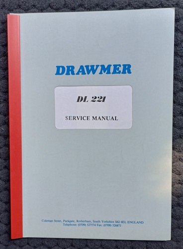 Drawmer dl221 dual compressor - drawmer,