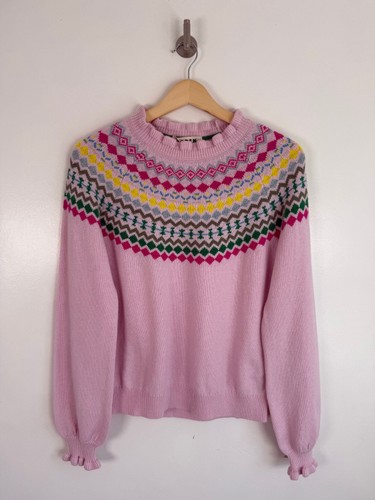 Boden jumper size small pink - size,