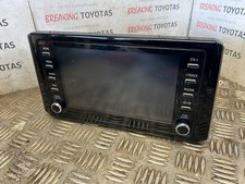 TOYOTA COROLLA MK12 2019-2021 GENUINE SAT NAV STEREO RADIO HEAD UNIT 86140-02690