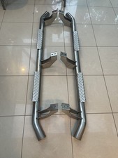 Toyota FJ Cruiser Bespoke Chrome Running Boards / Side steps / Nerf Bars
