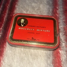 LAMBERT & BUTLER's WAVERLEY MIXTURE TOBACCO TIN EMPTY TOBACCO TIN