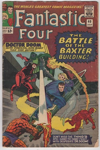 Marvel comics fantastic four - fantastic,
