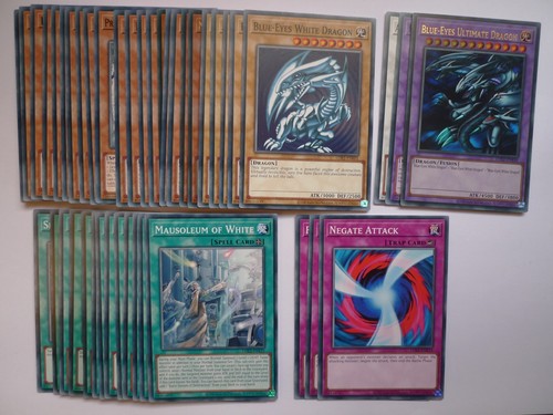 Blue eyes white dragon - blue-eyes, deck