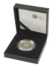 SILVER PROOF PIEDFORT FIVE
