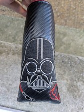 HELL FOR LEATHER Golf Putter Headcover, Darth Vader, Blade Type, Rare, Star Wars