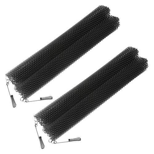 2pcs fireplace screen - 2pcs,