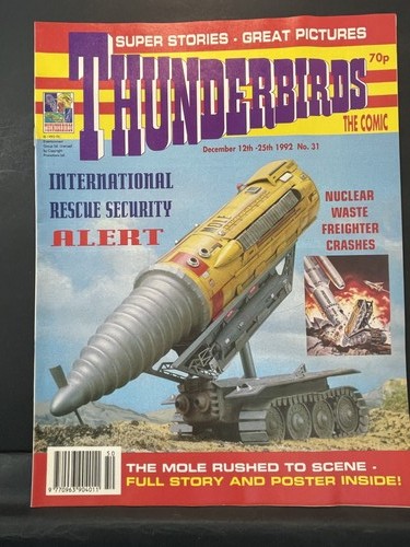 Thunderbirds comic magazine - thunderbirds,