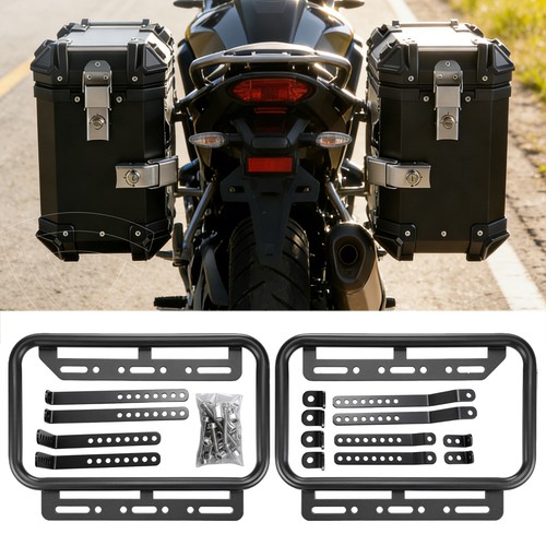 Aluminum pannier holder - aluminum,