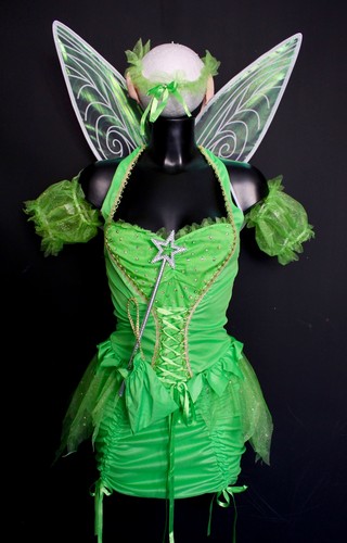 Ladies tinkerbell fairy elf - ladies,