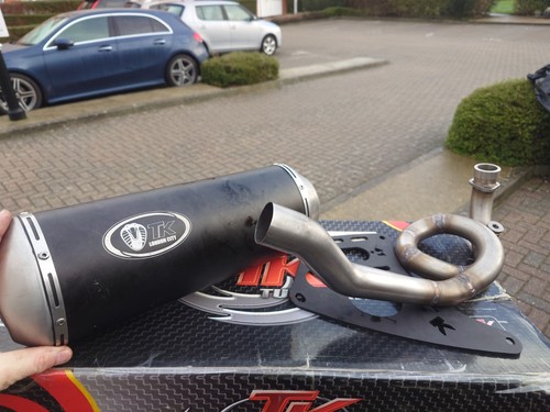 Turbokit scooter exhaust - turbokit,