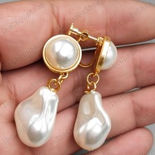 CLIP ON non-pierced BAROQUE