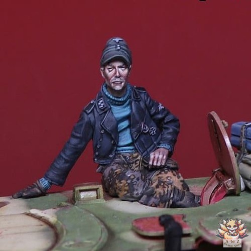 Wwii german armed ss tank - 1/35,