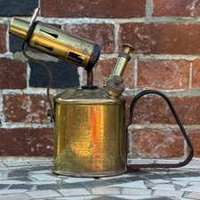 Sievert Type 538 Vintage Brass Blow Lamp Torch 1/2 Pint