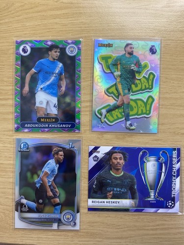 Manchester city card lot - city,